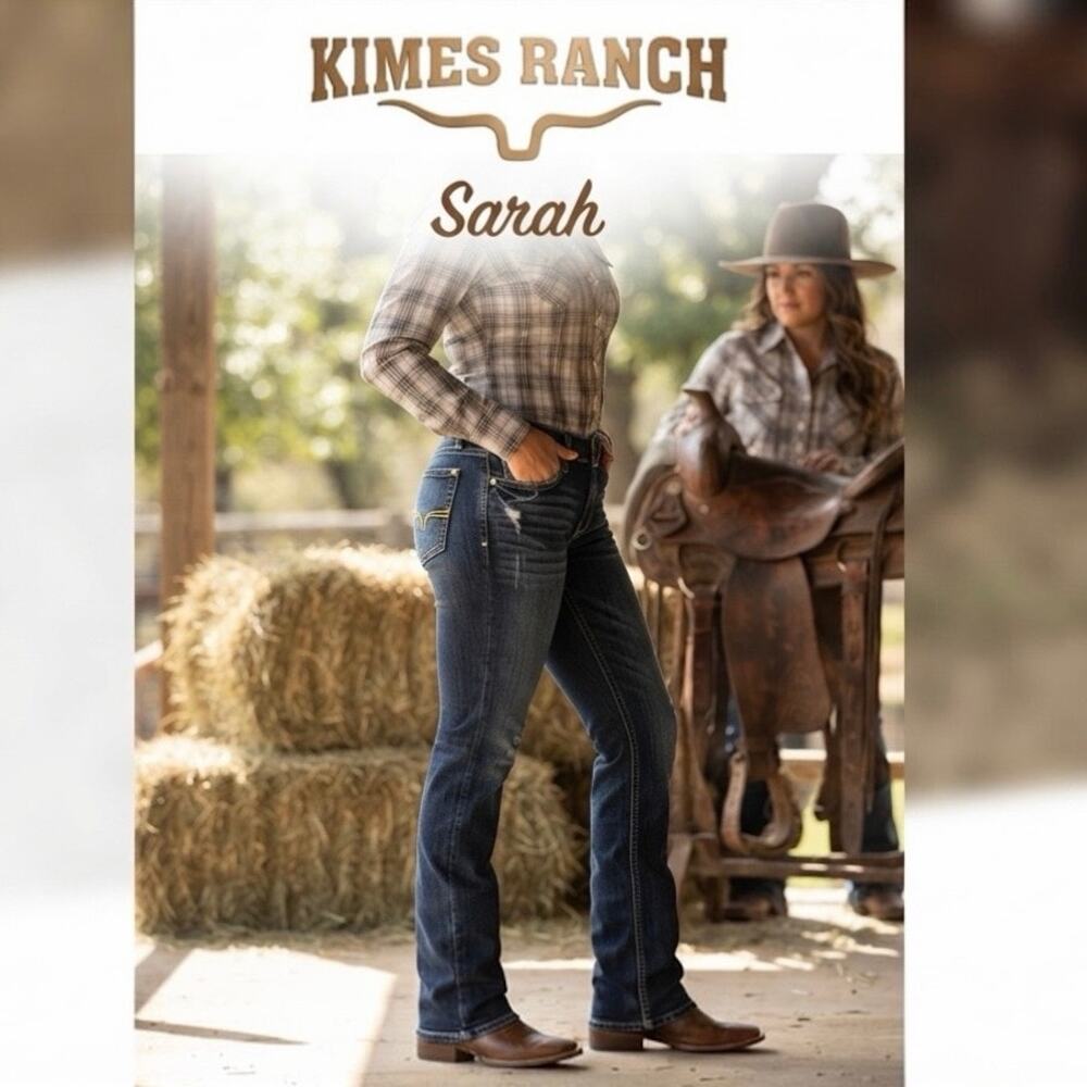 Kimes Ranch "Sarah" Straight Leg Jeans - Size 12/38